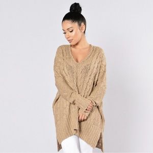 Fashion nova oversized sweater